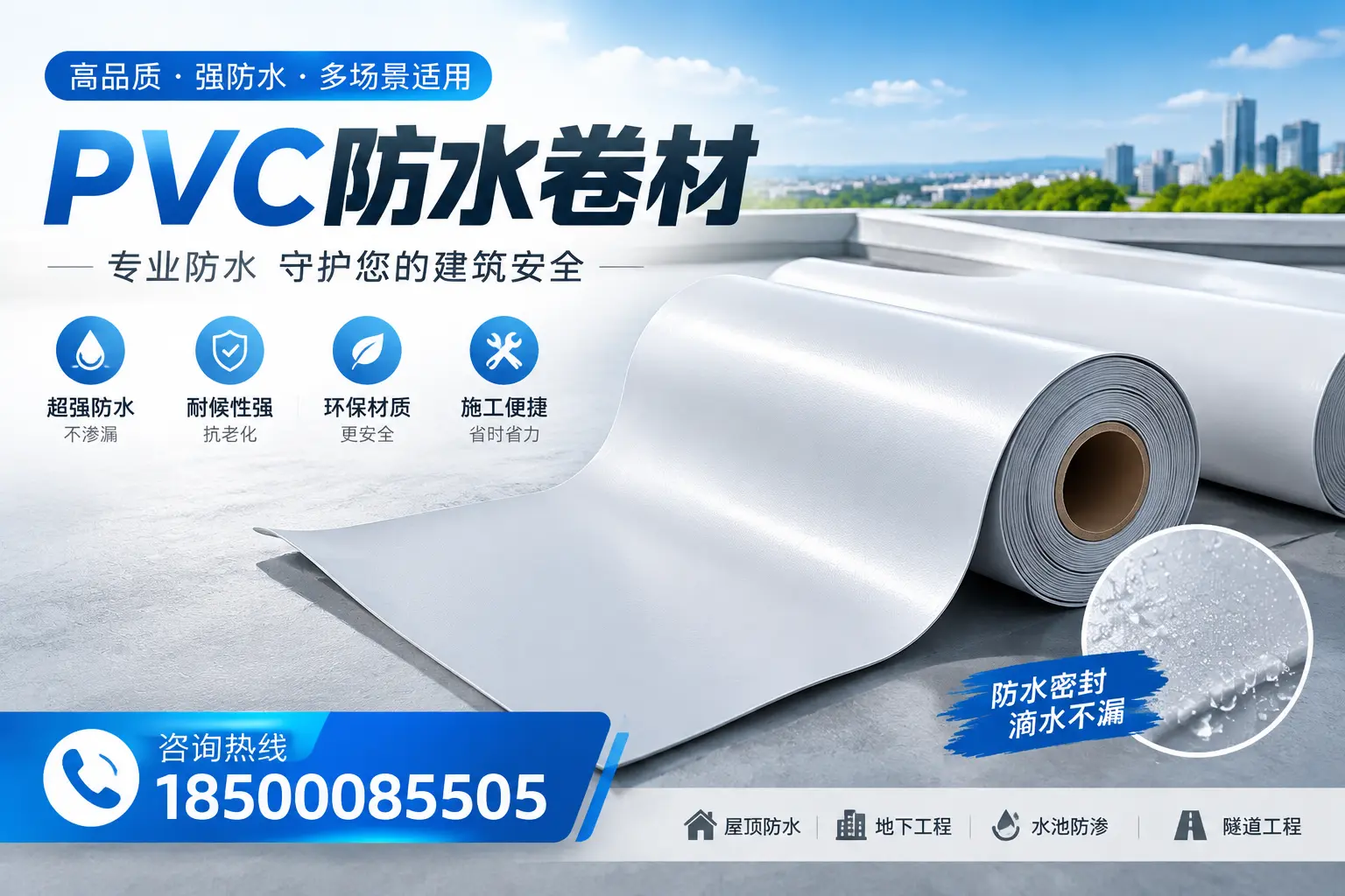 PVC防水卷材的市场竞争分析，聊城品牌选择参考